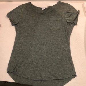 tillys essentials by full tilt grey t shirt